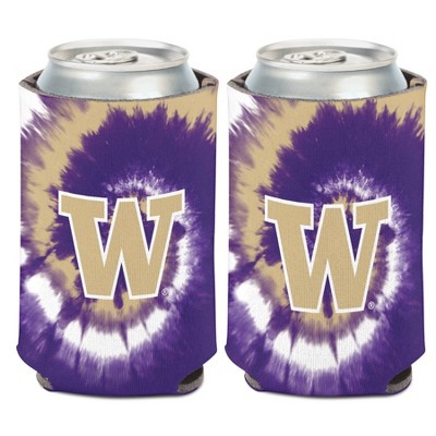 NCAA Washington Huskies Tie-Dye Can Cooler