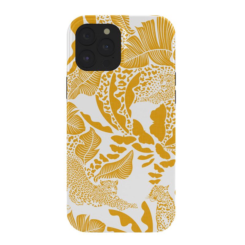 evamatise Surreal Jungle in Bright Yellow Tough iPhone Case - Society6, 1 of 2