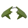 Timber Tuff TMW-61 Secure Hold Compact Portable Log Dog Pair with Attached Rope for Sturdy and Safe Woodcutting, Carpentry, and Forestry Jobs, Green - 2 of 4