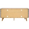 Sunnydaze Indoor Mid-Century Modern TV Stand Console with Storage Cabinet and Shelves for 58" TV - image 3 of 4