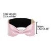 INSPIRE CHIC Women's Leather Bowknot Detachable Elastic Shoe Heels Strap Band - 3 of 4