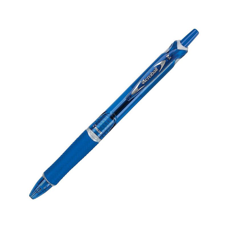 Pilot Acroball Colors Retractable Ballpoint Pens Medium Point Blue Ink 221101, 2 of 4