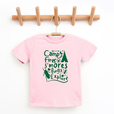 The Juniper Shop Camp Fire S'mores Toddler Short Sleeve Tee