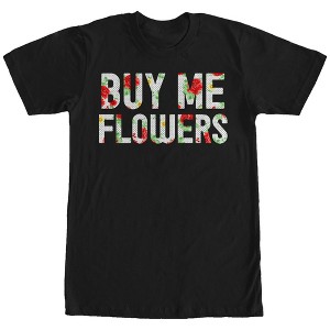 Men's Lost Gods Buy Me Flowers T-Shirt - 1 of 4
