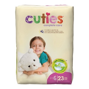 Cuties Complete Care Baby Baby Diaper Size 6, Over 35 lbs. CR6001, 23 Ct - 1 of 1