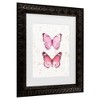 Trademark Fine Art Lisa Audit Obviously Pink 11A Matted Framed Art - 3 of 4
