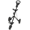 Caddymatic Golf Pro Lite 3 Wheel Golf Cart Black/Gray - 2 of 3