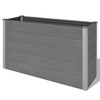 vidaXL Planter Slatted Design Outdoor Garden Raised Flower Herb Pot Display Box Stand Rack Flower Shelves 14.9" Wood - 3 of 4
