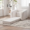 Hrinhom 40.1"W Accent Chair,Convertible Single Sofa Bed with Pillow - 3 of 4