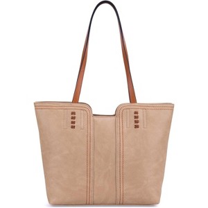 Tote Bag for Women Top Handle Satchel Purse - 1 of 4