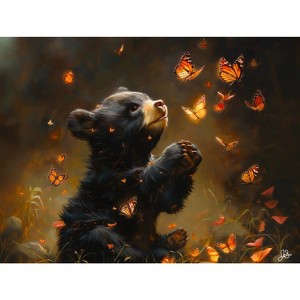 Sunsout Catching Butterflies 300 pc Jigsaw Puzzle 77148 - 1 of 4