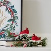 Melrose Perched Cardinal Bird Figurine (Set of 4) - 4 of 4