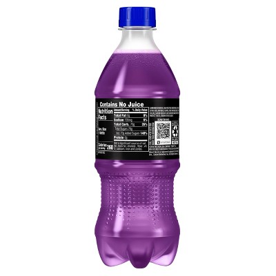 Fanta Ghost Face Dark Berry Punch Soda - 20 fl oz Bottle