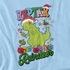 Boys' Rugrats Christmas Reptar The Red Nosed Reindeer T-Shirt - 2 of 4
