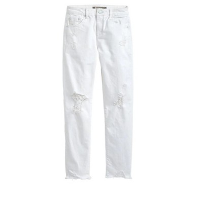 Women's Destroyed Ankle Skinny Boyfriend Jean - JBD.
