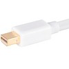 Monoprice Video Cable - 10 Feet - White | 32AWG Mini Display Port to VGA Cable - 4 of 4