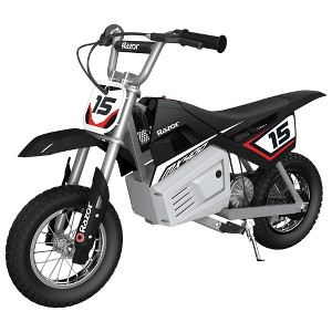 Razor MX400 Dirt Rocket Kids Ride On 24V Electric Toy Motocross Motorcycle Dirt Bike, Speed 14 MPH, for Kids Ages 13+ or 140 Pounds Max Weight - 1 of 4