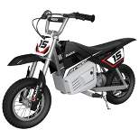 Razor MX400 Dirt Rocket Kids Ride On 24V Electric Toy Motocross Motorcycle Dirt Bike, Speed 14 MPH, for Kids Ages 13+ or 140 Pounds Max Weight, Black