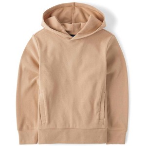 The Children's Place Boys Active Long Sleeve Sueded Rib Sweatshirt - 1 of 3