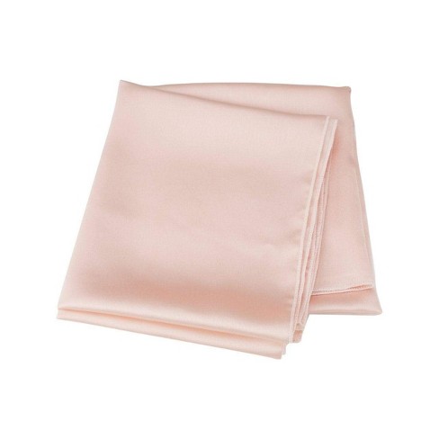 Silk scarf square Blush Pink
