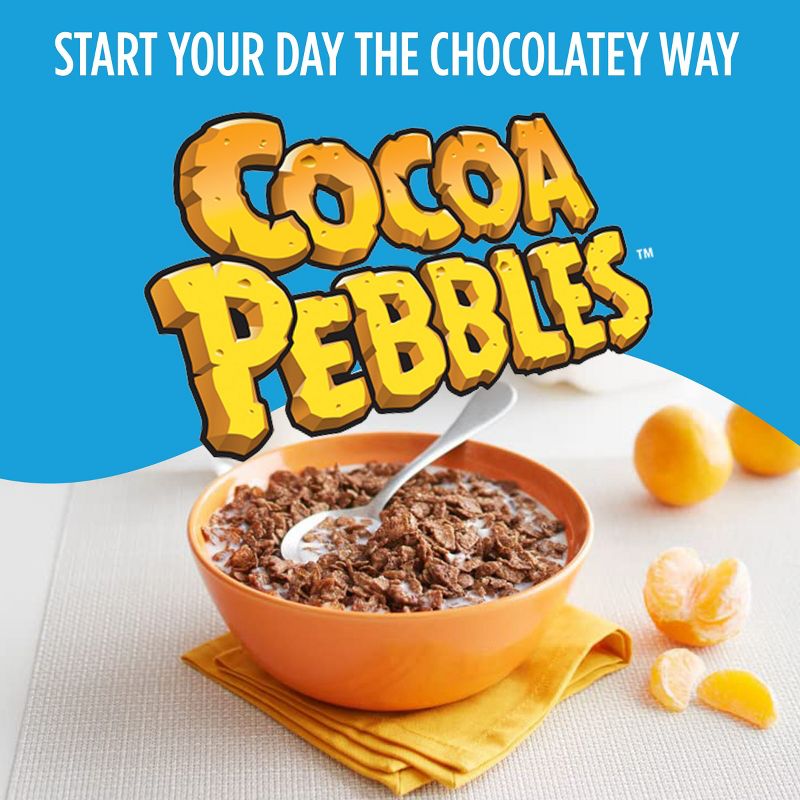 Cocoa Pebbles Breakfast Cereal , 5 of 9