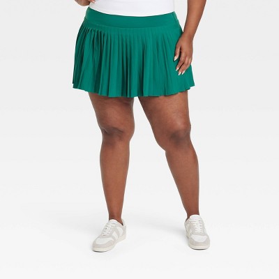 Women's High-Rise Woven Pleated Skort 15.75" - All In Motion™