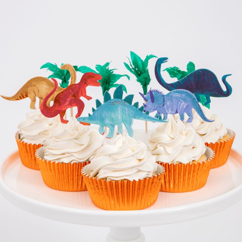 Meri Meri Dinosaur Kingdom Cupcake Kit (Pack of 24), 2 of 11