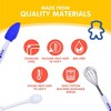 Curious Chef 11-Piece Blue and Green Chef's Kit for Kids, Includes Real Cooking and Baking Tools, Dishwasher Safe - 4 of 4