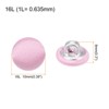 Unique Bargains Cloth Covered Aluminum Sewing Buttons 20 Pcs - 2 of 4