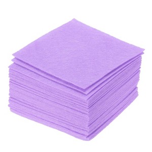 Unique Bargains Polyester Soft Home Handcrafts Project DIY Felt Fabric Sheets 42 Pcs - 1 of 4