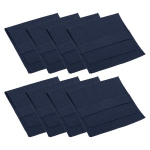 Unique Bargains Portable Soft Lightweight Travel Jewelry Pouches with Band 8 Pcs - 1 of 4