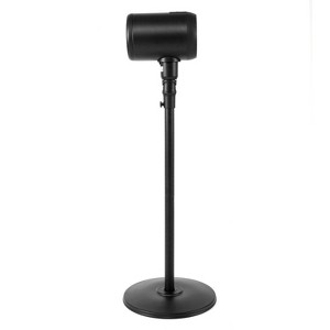 BestParts Pedestal Drum Fan, Indoor Oscillating Floor Fan with Remote Control, 6-Speed Metal Air Circulator for Bedroom & Office, 7B Black - 1 of 4