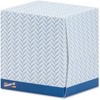 Genuine Joe Cube Box Facial Tissue White 2-Ply Interfolded - Case of 36 - 85 sheets - 3 of 4