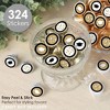 Big Dot of Happiness Tassel Worth The Hassle - Gold - 2025 Graduation Party Small Round Candy Stickers - Party Favor Labels - 324 Count - 2 of 4
