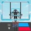 VisioGear Lawn Sports Sets, Portable Basketball Hoop with Base and Wheels, Basketball Hoop and Goals for Teenagers Adults, Clear, 32"*120"*44" - 4 of 4