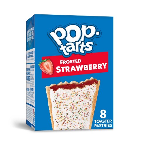 Kellogg's Pop-tarts Strawberry Pastries - 8ct/13.54oz : Target