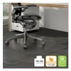 Alera Moderate Use Studded Chair Mat for Low Pile Carpet, 36 x 48, Lipped, Clear - 2 of 4