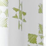 white -green patchwork