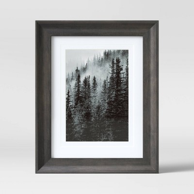 5" x 7" Double Matted Table Frame Dark Brown/White - Threshold™