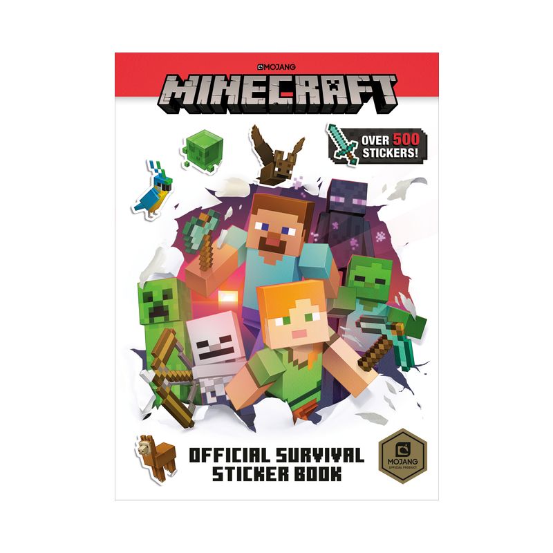 Minecraft Official Survival Sticker Book (Minecraft) - by  Craig Jelley & Stephanie Milton (Paperback), 1 of 2