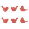 Ceramic Floral Bird Figurine (Set of 6) - 3 of 4