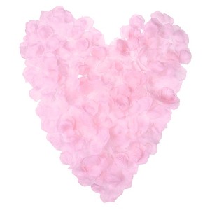 REGALWOVEN Home Decoration Wedding Engagement Artificial Flower Petals 1.6" 1000 Pcs - 1 of 4