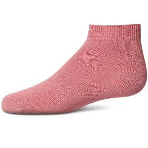Memoi Kids' Basic Soft Rayon from Bamboo Anklet Socks - 1 of 4
