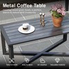 Heynemo 2 Pieces Patio Sofa with Coffee Table, Weather Rattan Chairs with Water-Resistant Cushions & Metal Frame, Outdoor Rocking Chairs - 4 of 4