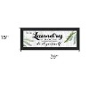 HomeRoots The Laundry Room Black Framed Print Laundry Wall Art - 3 of 4