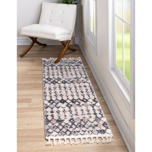 Unique Loom    Cherokee Clemson Area Rug - 1 of 4