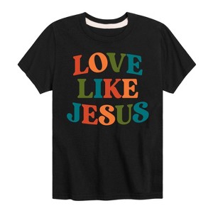 Boys' - Instant Message - Love Like Jesus Short Sleeve Graphic T-Shirt - 1 of 4