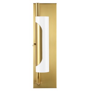 Momo Led 4.5" Wall Sconce - SCN4095 - Brass - Safavieh - 1 of 4