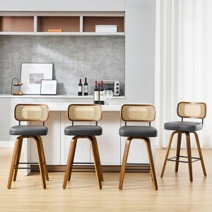 Bekrvio 26'' Swivel Counter Height Bar Stools - 1 of 4