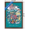 Trends International Friends 30th - Latte Framed Wall Poster Prints - 3 of 4